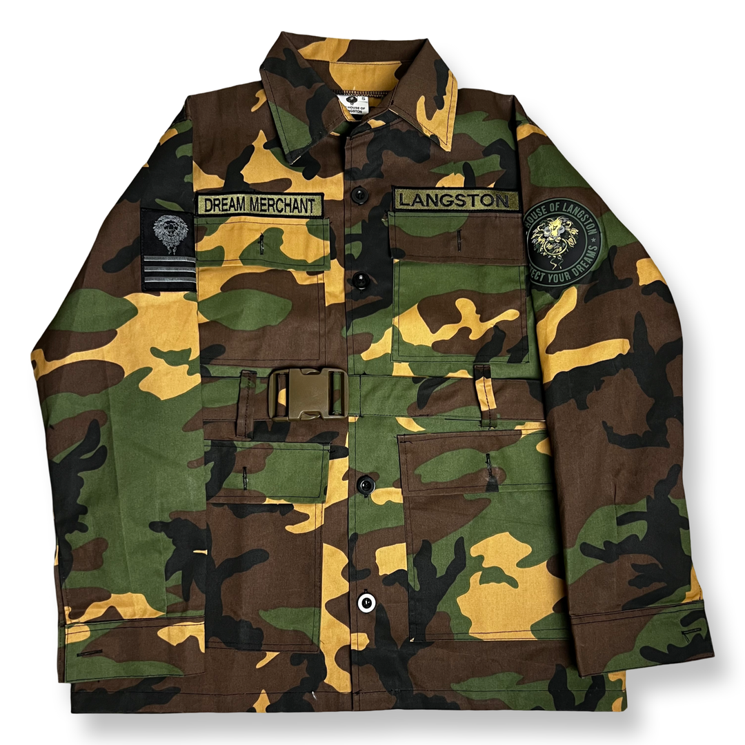THE LANGSTON CONCRETE JUNGLE EXPEDITON SAFARI JACKET The House of Langston