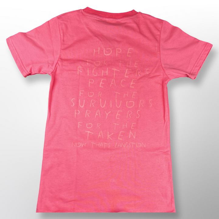 DEONNE: THE LANGSTON LION BREAST CANCER AWARENESS TEE The House of Langston