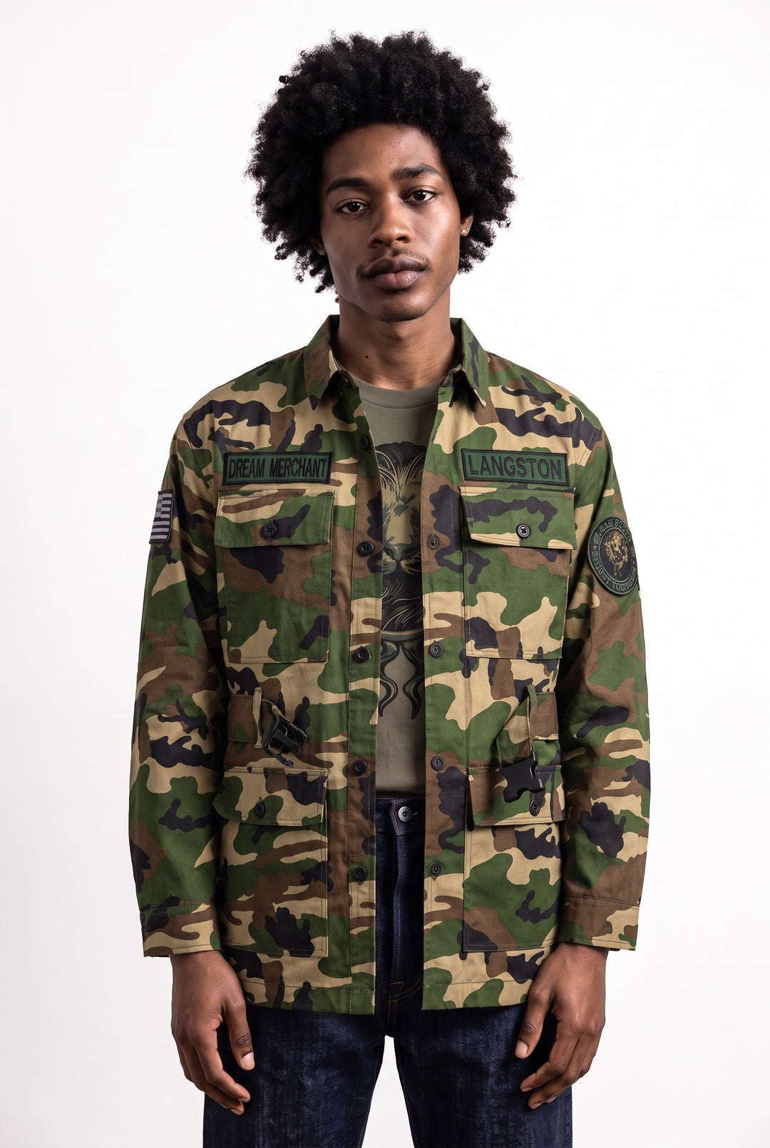 THE LANGSTON CONCRETE JUNGLE EXPEDITON SAFARI JACKET