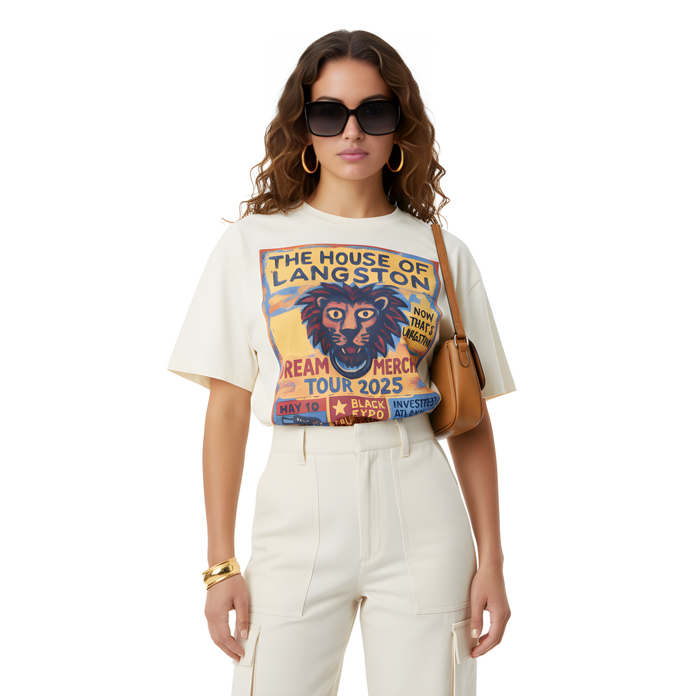 DREAM MERCHANT TOUR TEE XXV The House of Langston