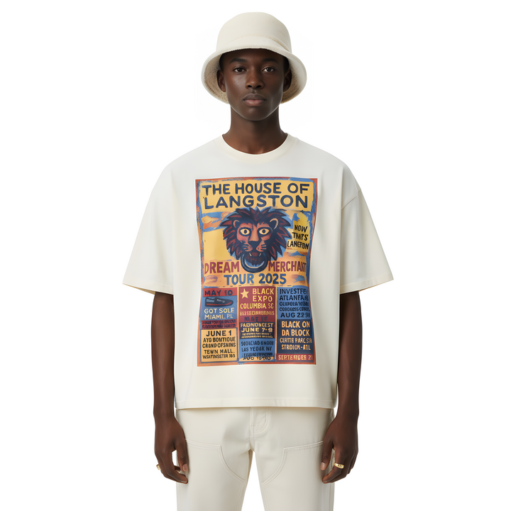 DREAM MERCHANT TOUR TEE XXV The House of Langston
