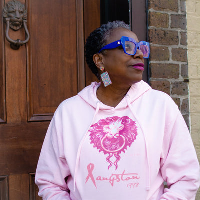 LANGSTON LION BREAST CANCER AWARENESS HOODIE The House of Langston