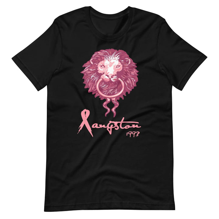 LANGSTON LION BREAST CANCER AWARENESS TEE The House of Langston