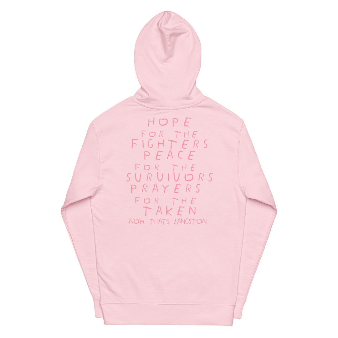 LANGSTON LION BREAST CANCER AWARENESS HOODIE The House of Langston 